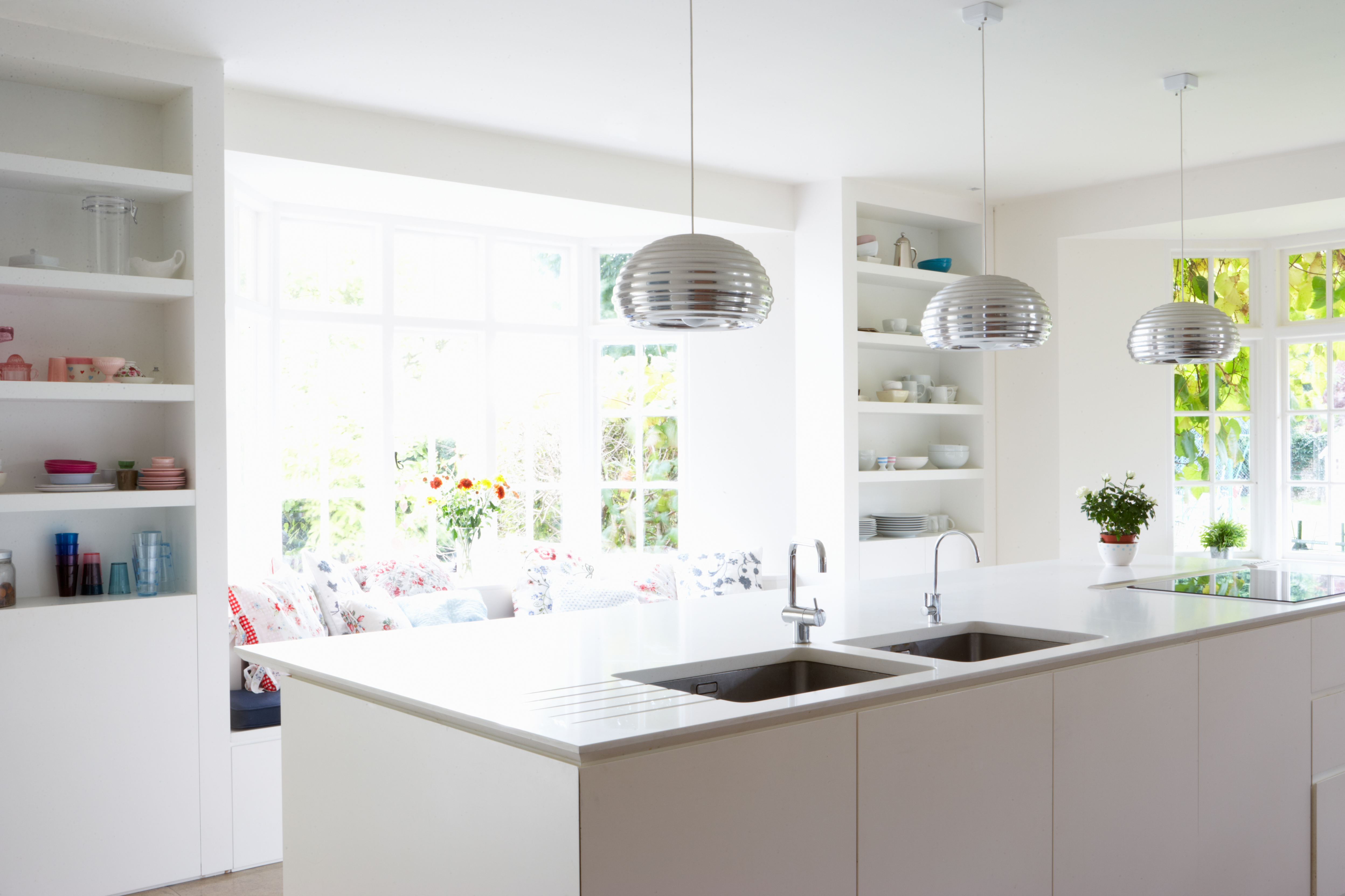 Kitchen In Modern Home